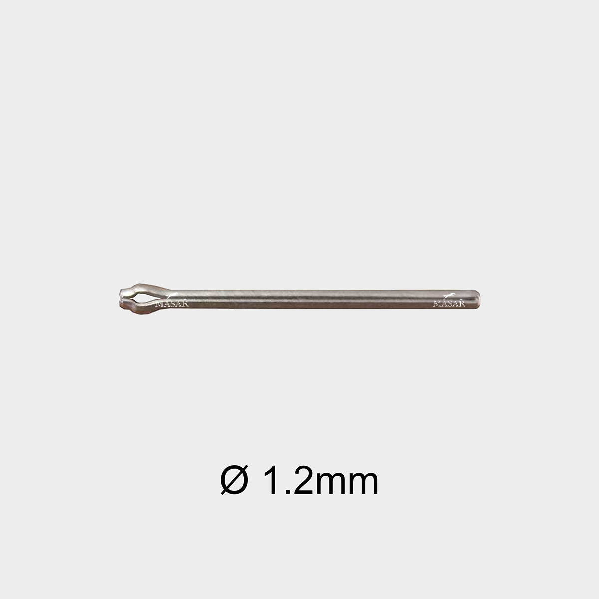 Masar Copiglia a Fessura Ø 1,2mm per Bracciale di Orologio - Premium Inox 316L - 2 Pezzi