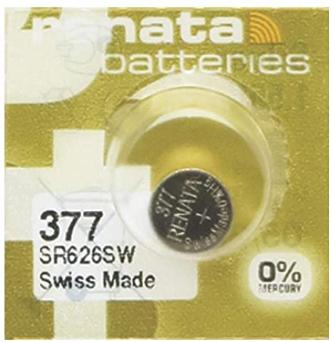 Premium - +60% - Pila de reloj - Botón - Larga duración - Fabricada en Suiza - 1 ud