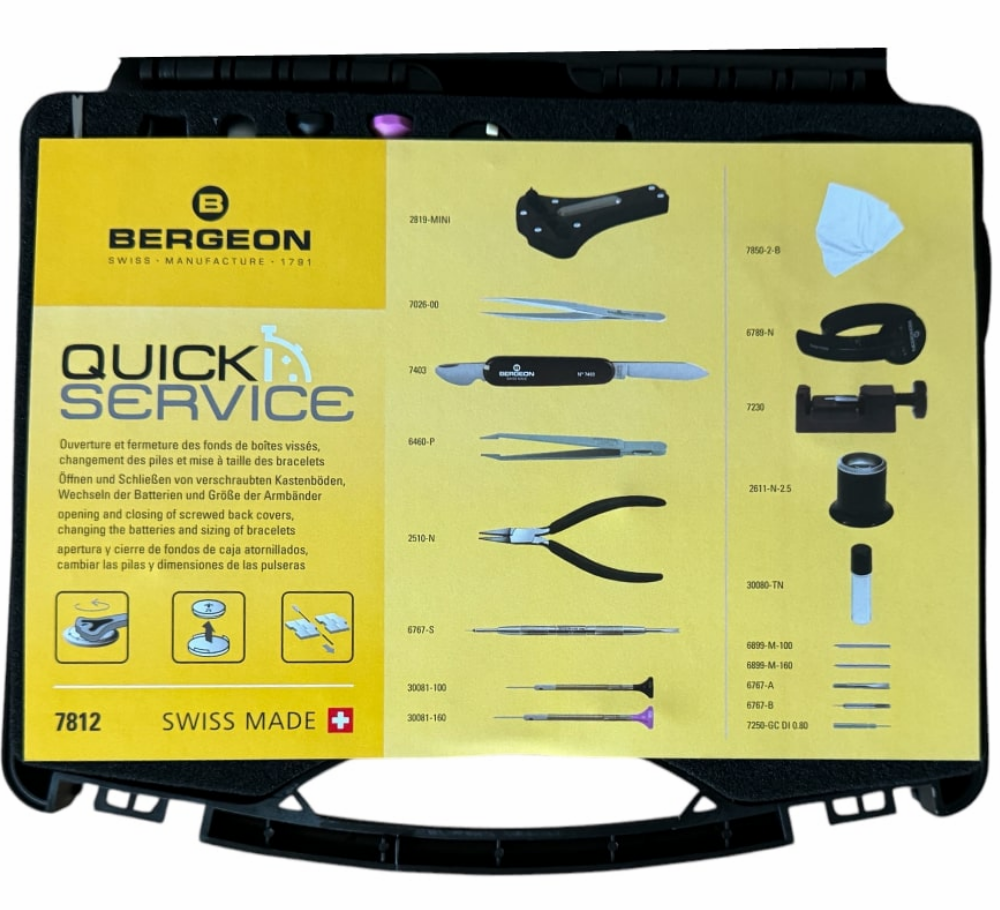Bergeon 7812 - Professional watchmaker's kit