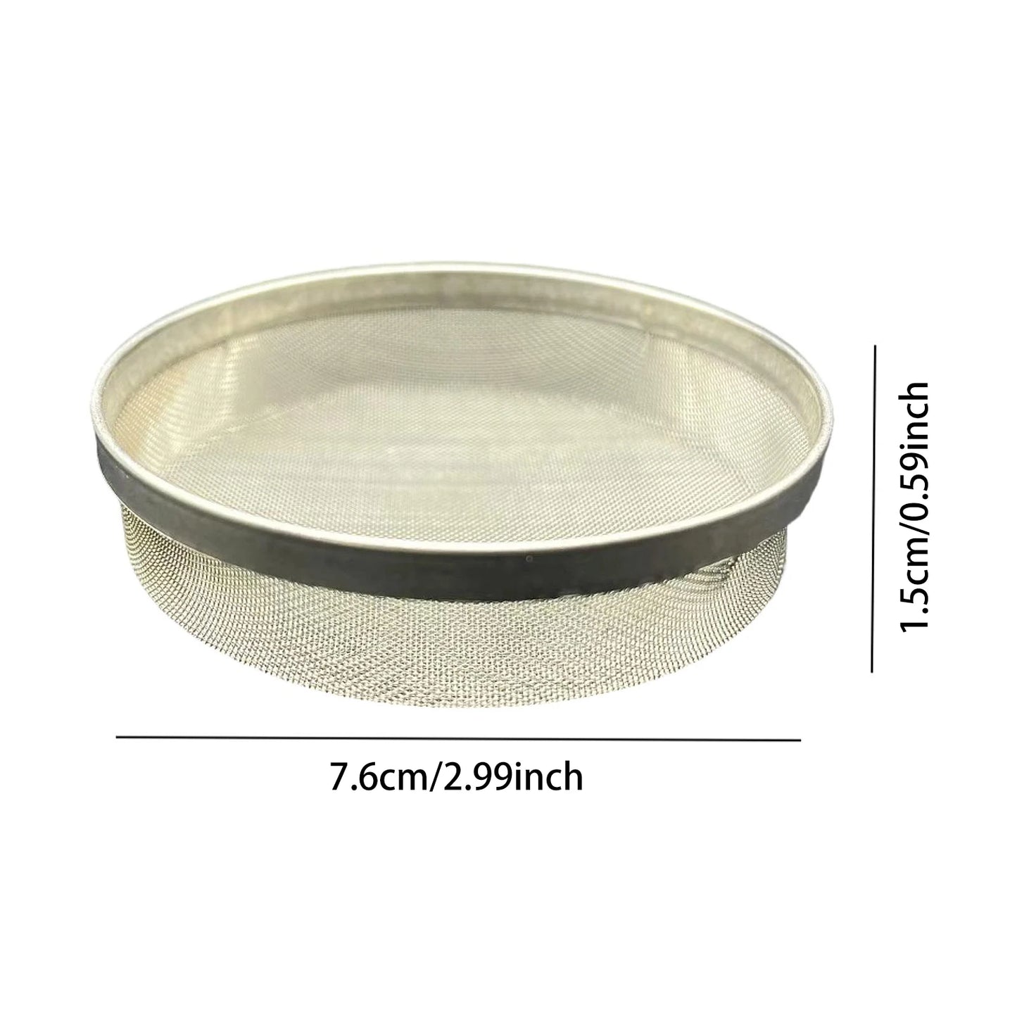 Paniers de nettoyage de montres empilables, plateau de rangement de lavage Portable avec couvercle en maille pour vis d'entretien de mouvement de petites pierres 4 pièces