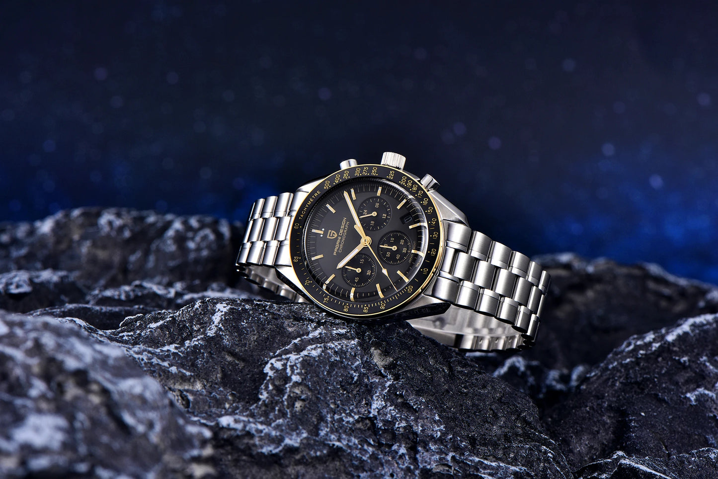 Orologio da uomo 40 mm Cronografo al quarzo - PAGANI DS AK Project AR Sapphire Date Sport