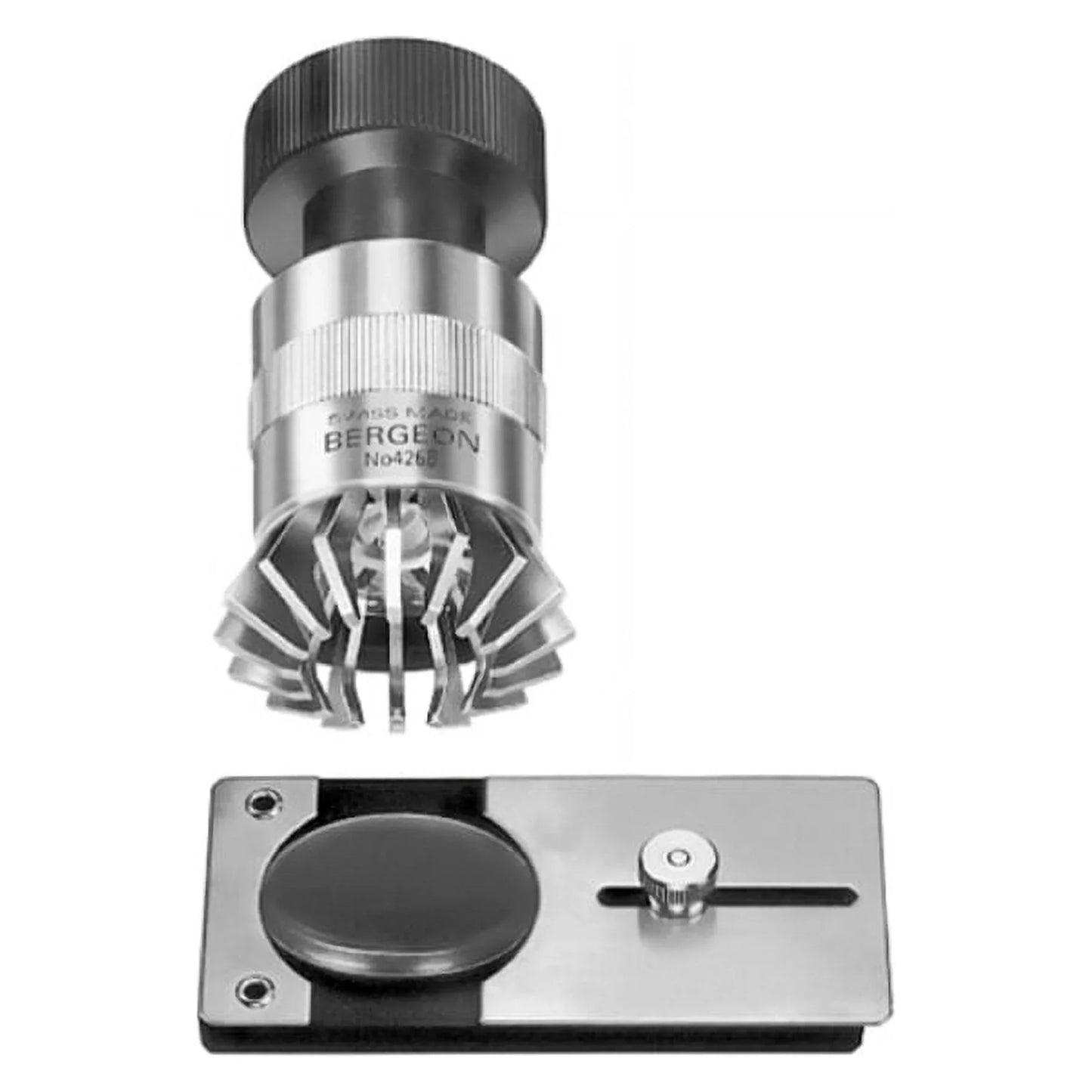 Bergeon 4266 - Outil à Griffes pour verre de montre incassable rond - Ø 10mm à 45mm