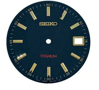 Cadran Seiko 7N428171XL14 (Bleu) - pour 7N42-8090 - 1 Pc