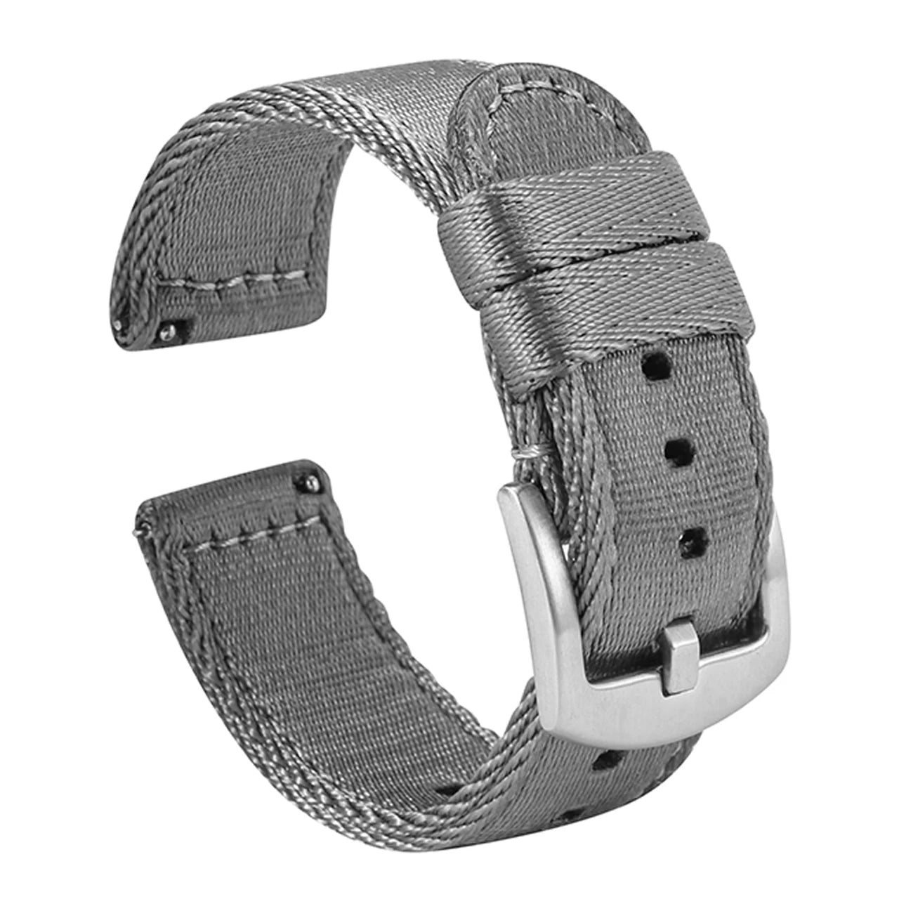 Bracelet de montre en nylon de qualité supérieure à dégagement rapide, bracelet de montre, ceinture de sécurité, rayures militaires, remplacement, accessoires de montre, 20mm, 22mm