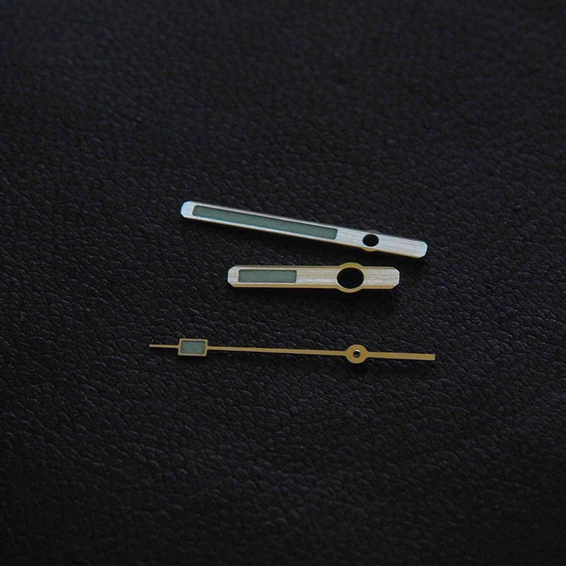 SKXHouse/SRP777-Shoous watch hands set, MAS-powered watch movement, three Poquinry, the crude green ones, NH35, NH36