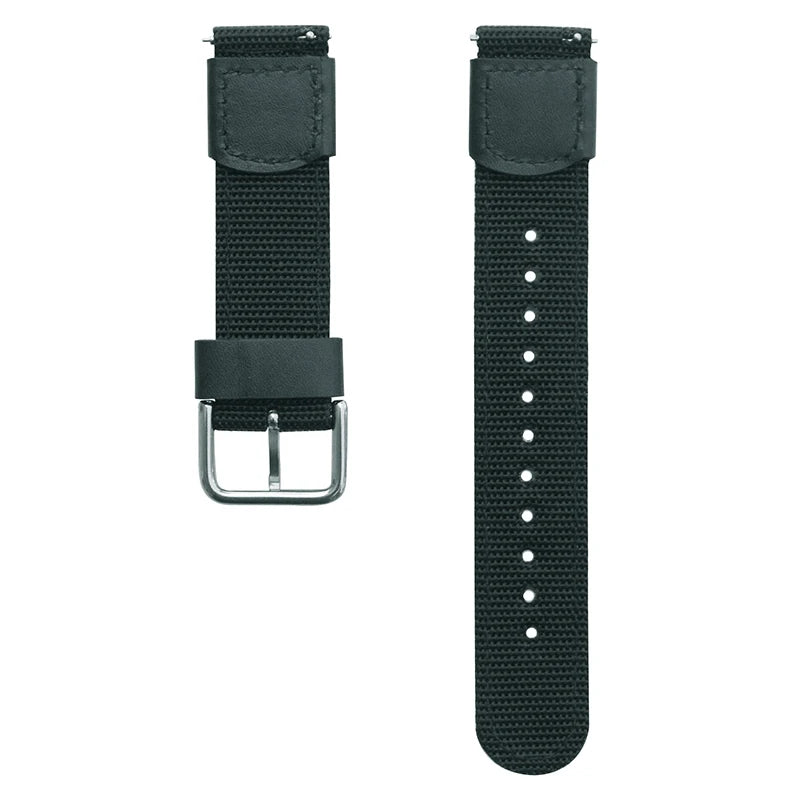 18mm 20mm 22mm Nylon Watch Strap, for Huawei Watch GT Samsung Galaxy Watch Bands