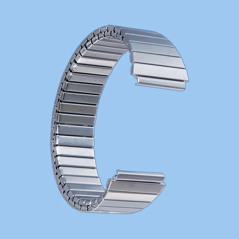 Stainless Steel Digital Watch Bracelet, fits A158W, A168 Classic T78677, 18mm