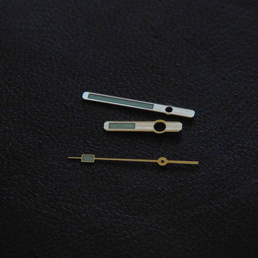 SKXHouse/SRP777-Shoous watch hands set, MAS-powered watch movement, three Poquinry, the crude green ones, NH35, NH36