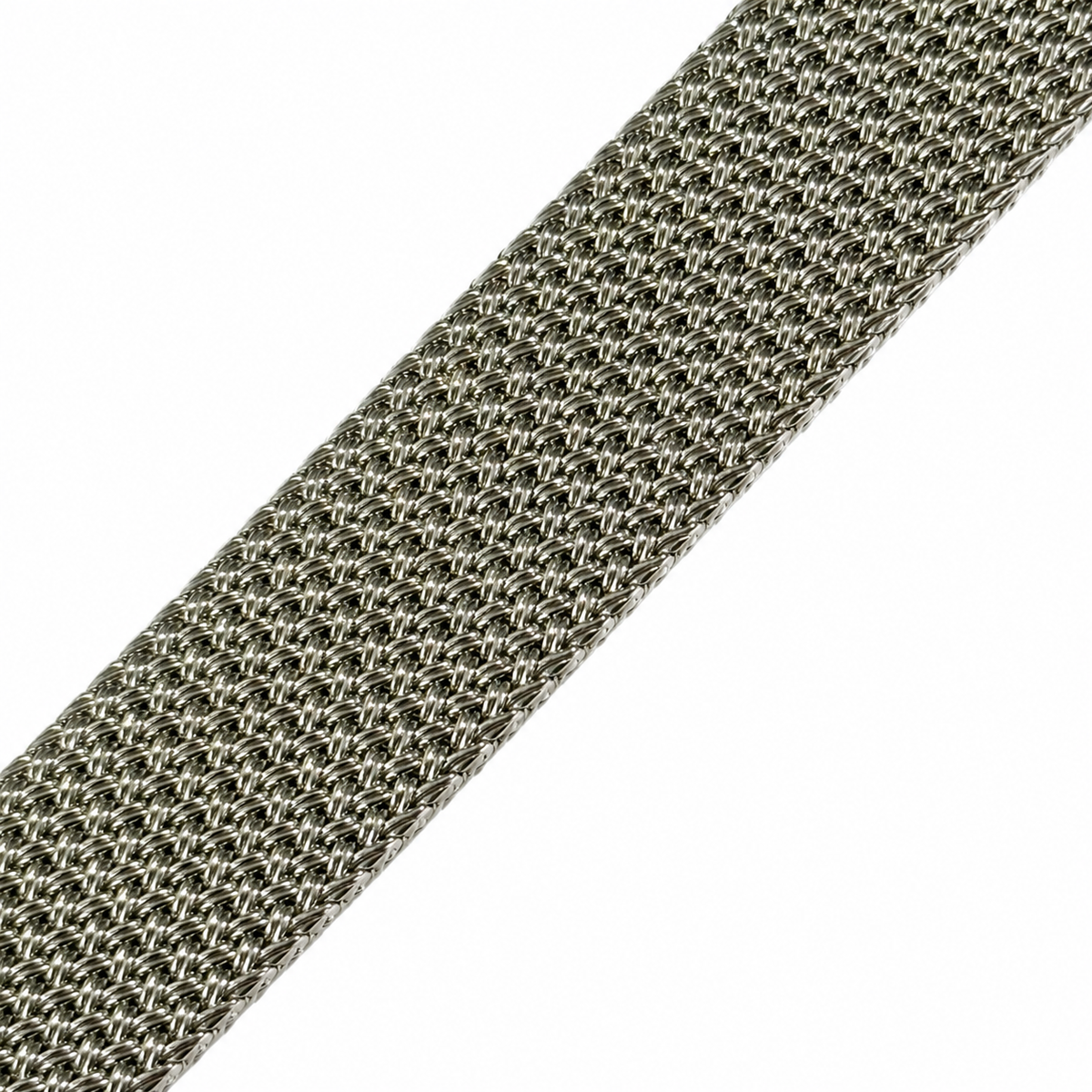 Masar Bracelet Montre Maille Milanaise Scintillante Maillage Double - Premium Inox / Rapide / Universel