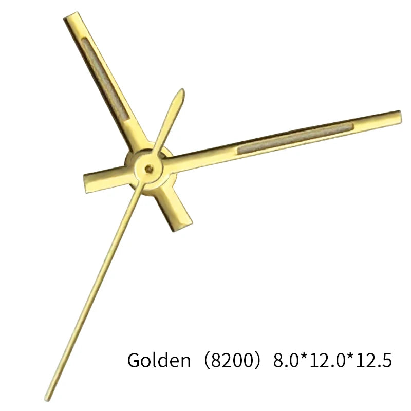 Lancette di ricambio per orologio Rolex Datejust, movimenti 8200, 8215, 8205, 8285, 2813, 8,0 mm x 12 mm x 12,5 mm, parti e accessori di modifica per lancette dell'orologio