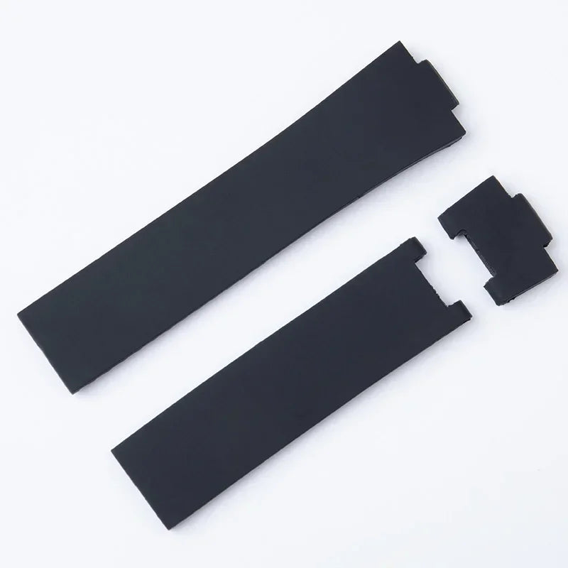 Cinturino in gomma morbida da donna, taglia adatta per Athens Observation Navigation 1183, impermeabile, nero, blu, Ulysse Nardin, 22 mm x 11 mm