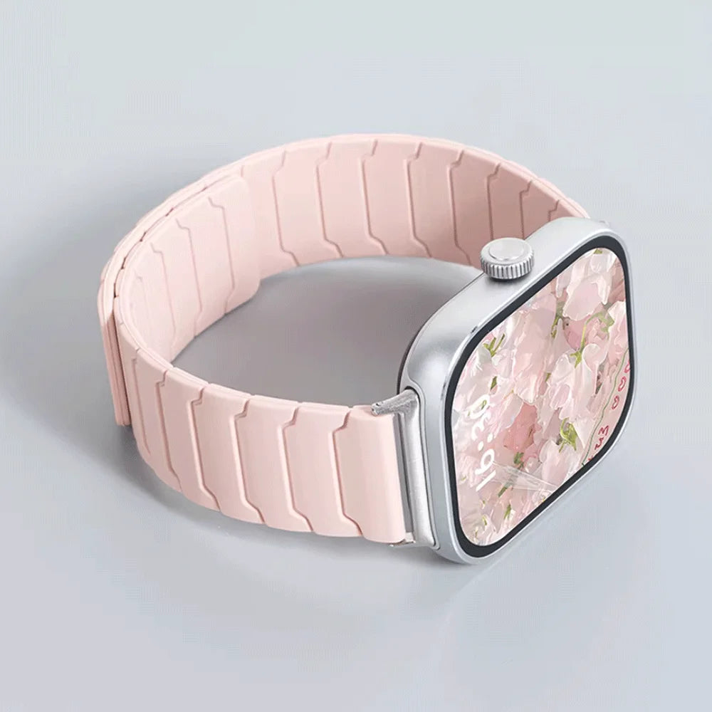Magnetic Silicone Strap for Redmi Watch 5 Active Lite 3 Active Lite, Adjustable Strap for Redmi Watch 6 5 4