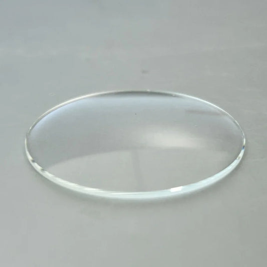 Rundes, doppelt gewölbtes Kristalluhrglas, 1,2 mm dicke Kante, 28 mm bis 37,5 mm, für Uhrmacher T2580