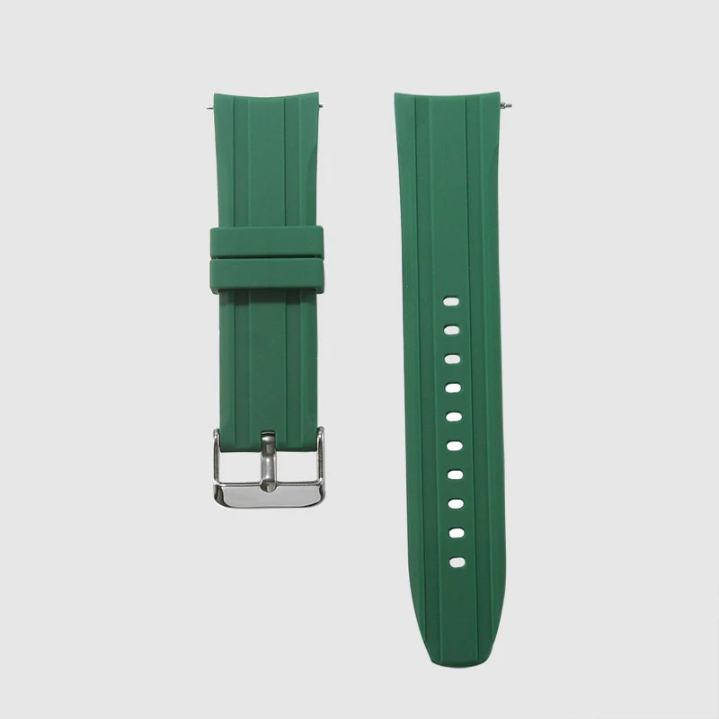 Cinturino sportivo in morbido silicone a sgancio rapido da 20 mm 22 mm per Samsung S3 e Huawei GT