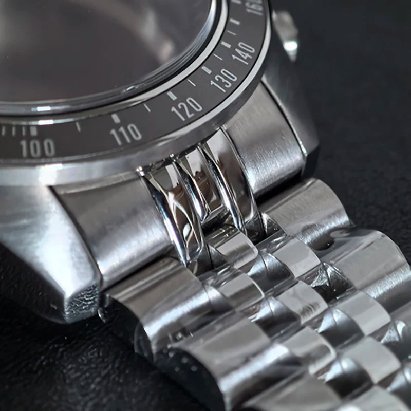 Bracciale di ricambio Jubilee 21 mm per Seiko Prospex Speedtimer SSC913P1/SSC915P1/SSC935P1/SSC939P1/SSC941P1/SSC947 in acciaio inossidabile