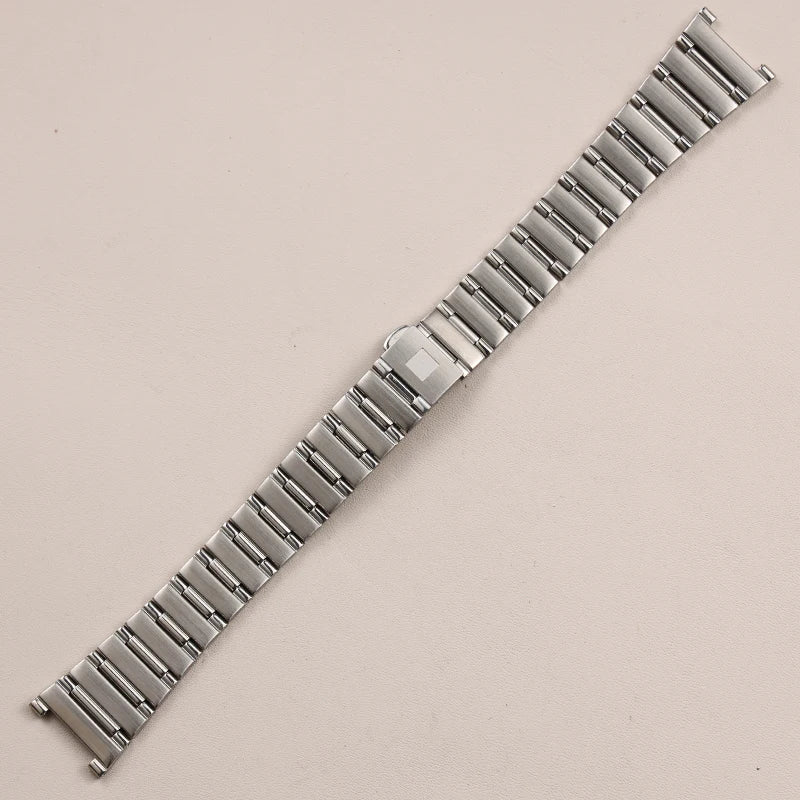 Bracelet de montre en acier inoxydable fin et solide, 22x14mm/16x11mm, boucle pliante, accessoires pour montre Omega Constellation