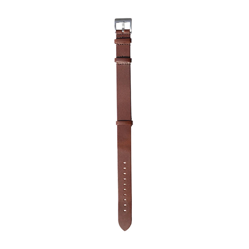 Ingent Field-Brown Leather Watch Strap, 18mm, 20mm