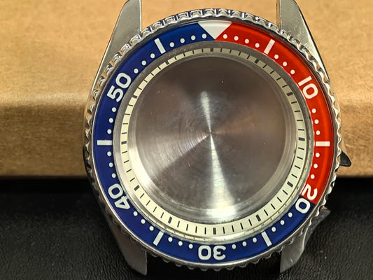 Accessoire de montre Seiko SKX007/009 Nouveau N° Insert de lunette lumineux en saphir de remplacement pour SRPD51/53