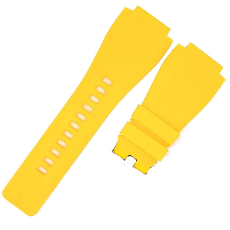 Bracelet de montre en Silicone souple pour hommes, 22/24mm, pour Bell Rose Police BR01/BR03, étanche, pièces de rechange avec outil