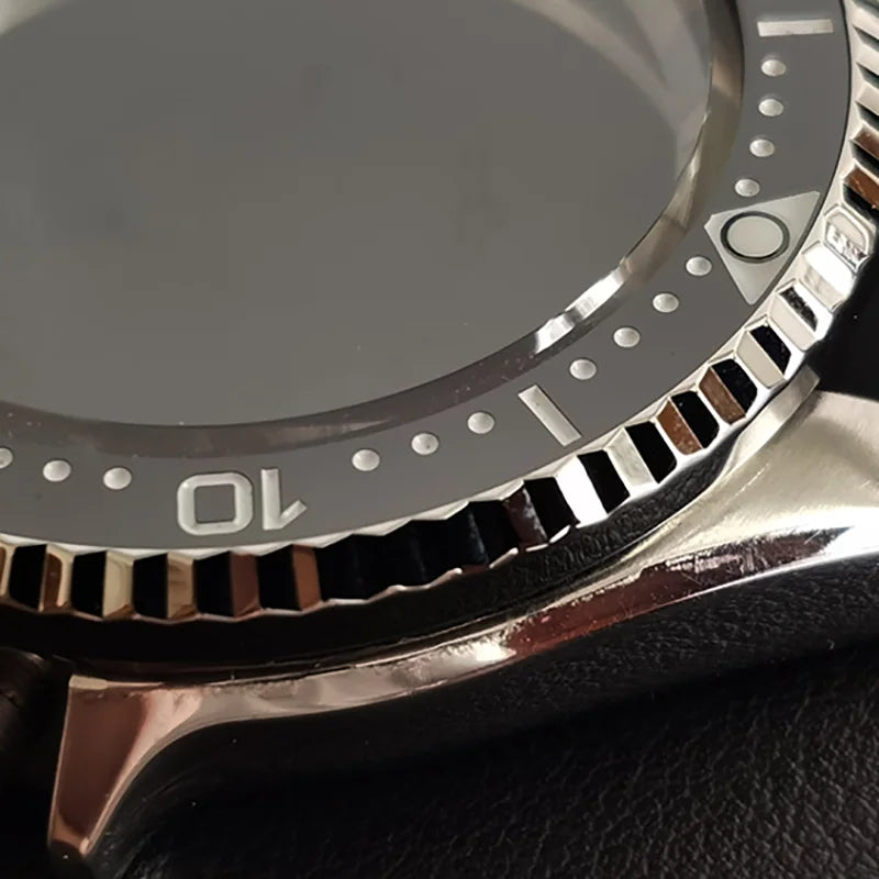Zubehör für Seiko SKX007/009/SKXA35/SKX171, neue 5er-Serie SRPD, Ersatzlünette aus Edelstahl