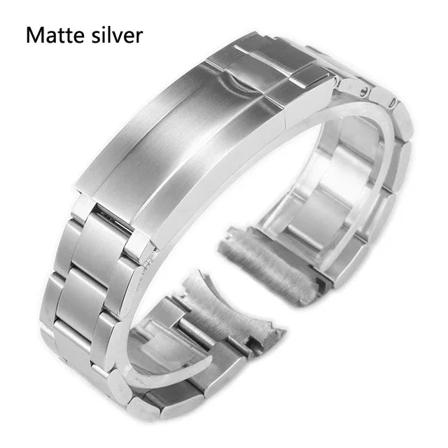 Watch strap for Rolex DAYTONA GMT SUBMARINER, watch accessories, metal bracelet, 904 stainless steel watch chain, 20mm 21mm