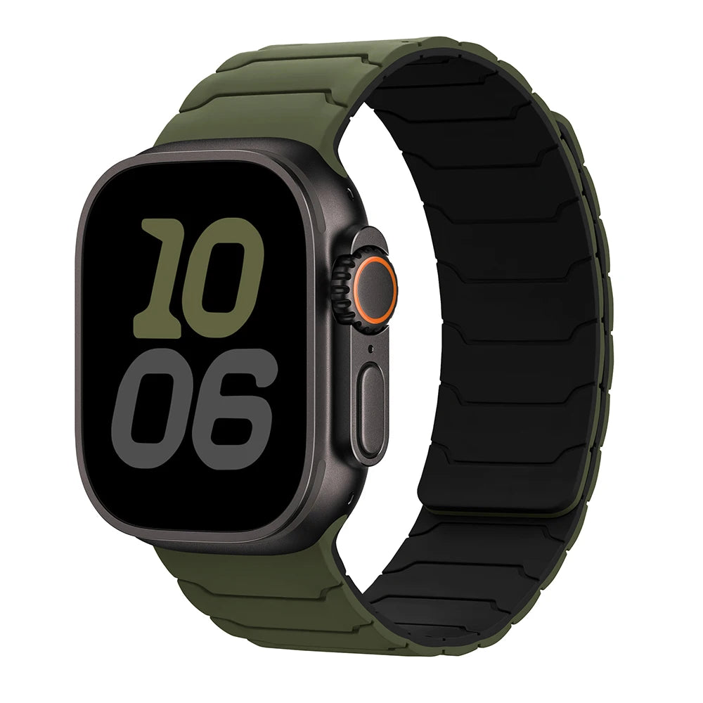 Bracelet magnétique pour Bracelet de montre Apple 46mm 44mm 45mm 40mm 42mm 41mm, Bracelet Correa IWatch série 11 10 SE 9 8 7 6 Ultra 3 2 49mm