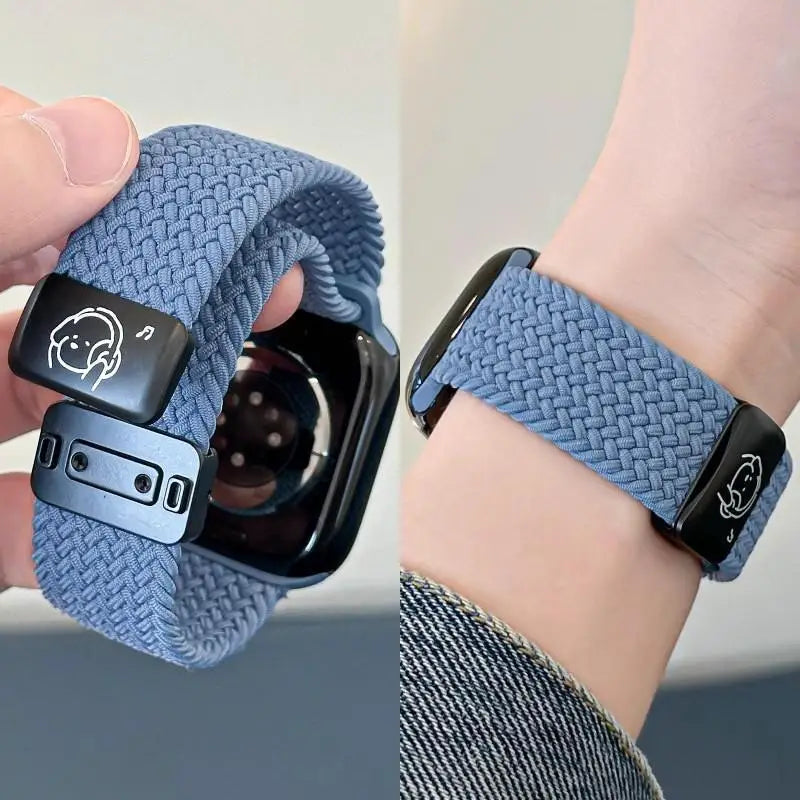Magnetic Nylon Braided Bracelet for Redmi 3 Active 5 Active 5 Lite Redmi Watch Series 5 4 3 Lite Redmi Watch 6 5 4