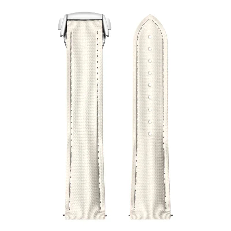 Bracelet montre en caoutchouc florocarbone - avec ou sans Surpiqures / Rapide / Déployante