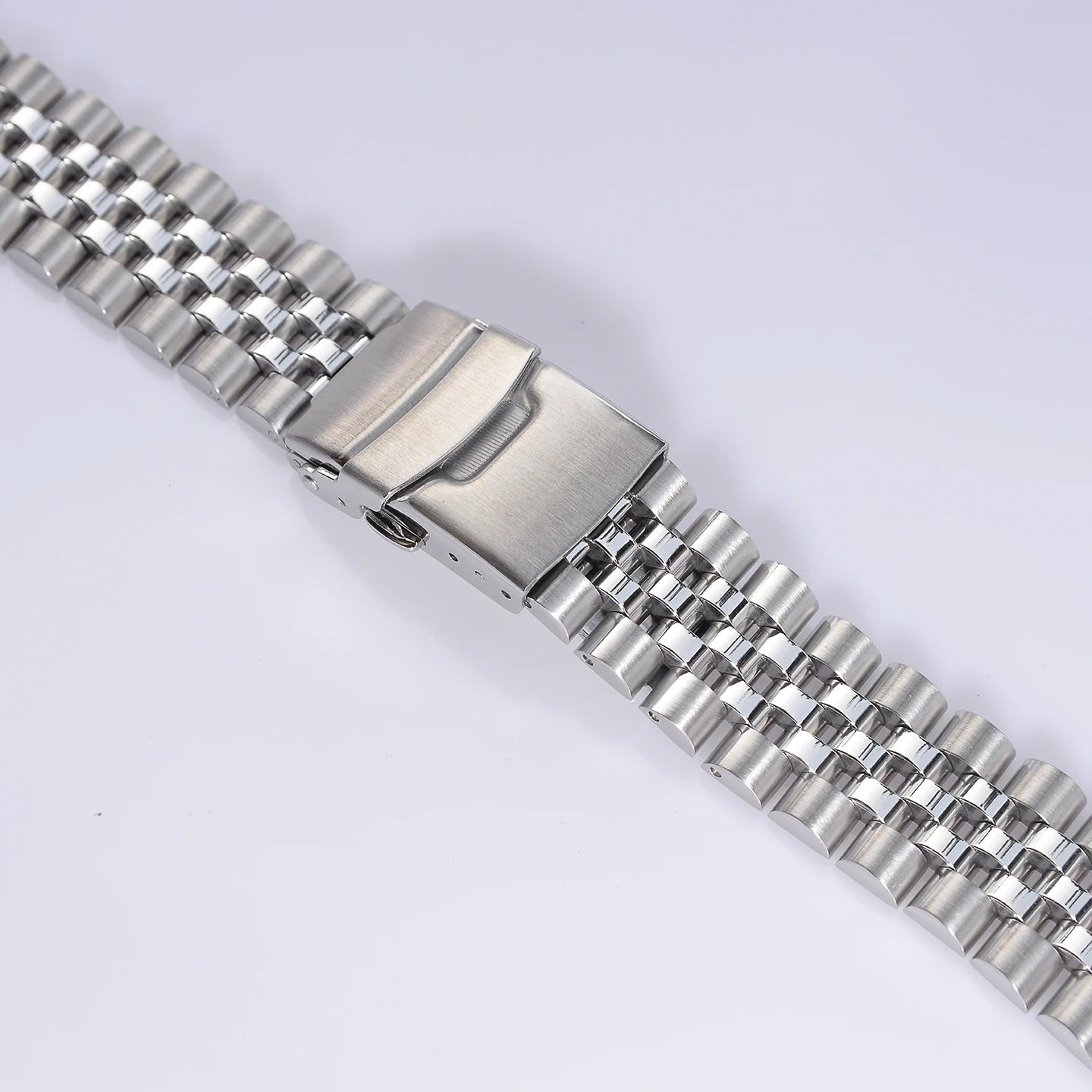22mm Stainless Steel Flat End Jubilee Watch Bracelet for Seiko SBBN031/SNE497