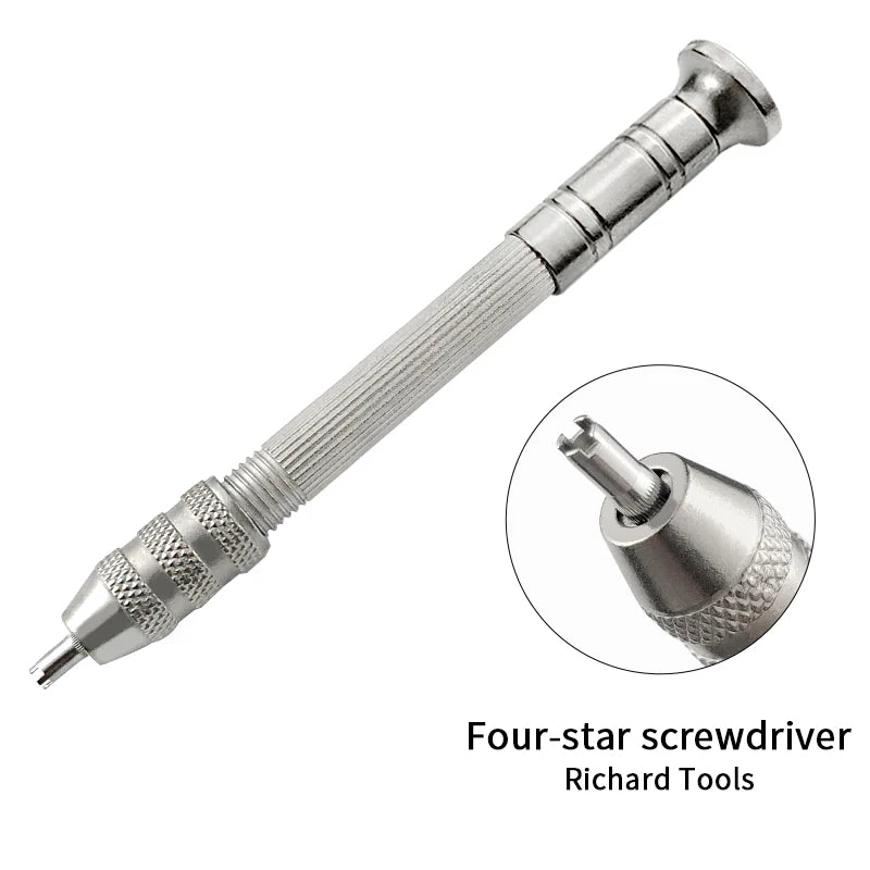 Multifunctional Watch Repair Tool, 4 and 5 Claw Screwdriver for Richard Mille RM, Watch Strap Disassembly Tool, Back Case Opener, Bottle Opener