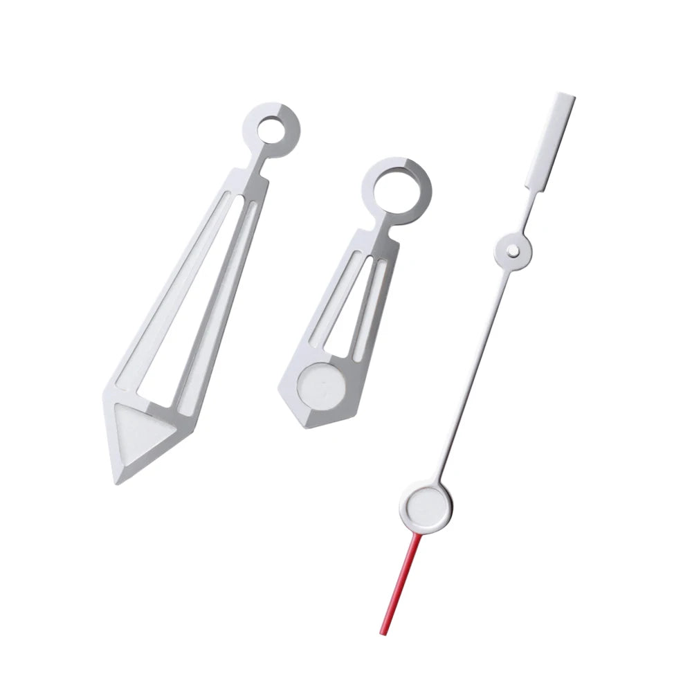 Aiguilles de montre lumineuses pour Omega Seamaster 300 NH35 NH36, kit de rétrofit pour mouvements de montre 4R35 4R36 NH35 NH36 7S26
