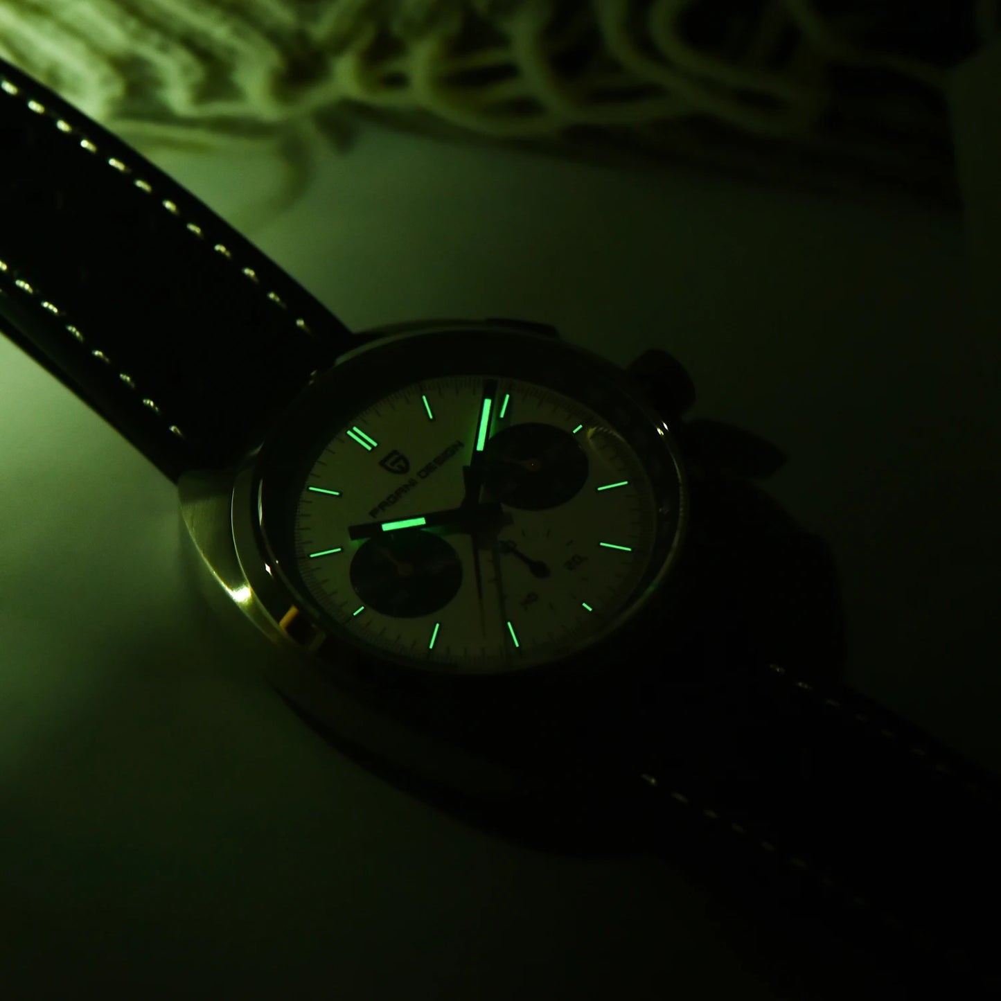 Orologio da uomo 39 mm cronografo al quarzo - PAGANI DS AR Sapphire Retro Sport