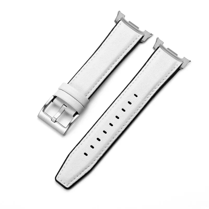 Bracelet en cuir pour Samsung Galaxy Watch 8 40 44mm /8 Classic 46mm, bracelet de sport pour Galaxy Ultra 2026 9 47mm, style professionnel
