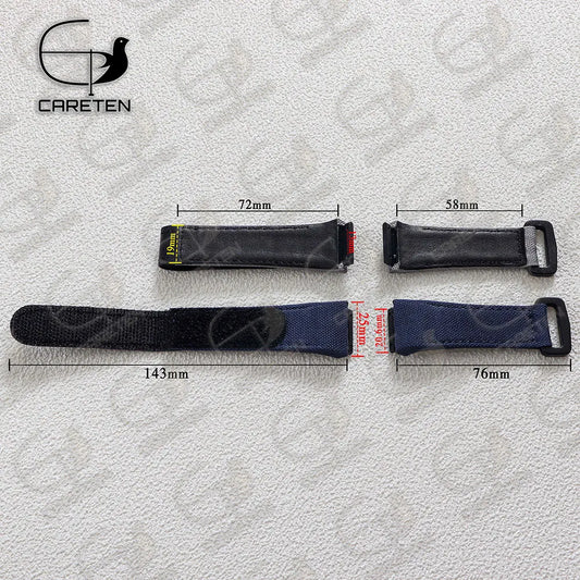 Bracelet de montre en nylon pour homme, bracelet de montre en toile, accessoires d'outils de montre, bracelet pour Richard Mille Thom011 Thom3502 Thom056