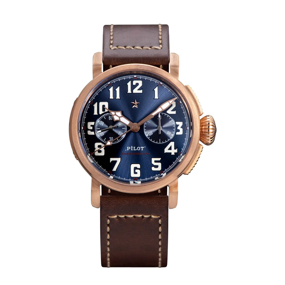 Reloj cronógrafo/automático Sugess para hombre ST1901 Bronce