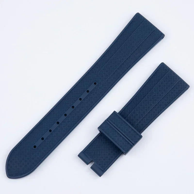 Cinturino universale per orologio, in gomma fluorurata FKM premium, 20 mm, 22 mm, a sgancio rapido, per donna e uomo, ricambio per orologi subacquei