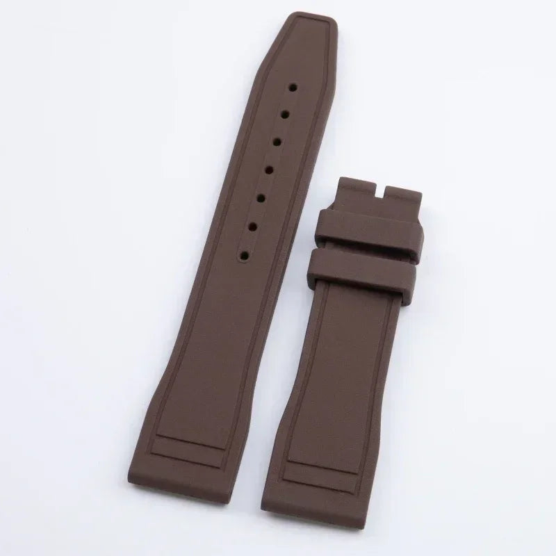 Pour bracelet Tudor Heritage Pelagos GMT Black Bay bracelet de montre souple 39/41mm bracelet de montre en caoutchouc fluoré naturel FKM 20mm