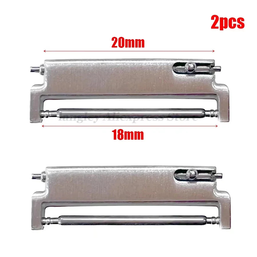 1 paio di adattatori per cinturini: da 18 mm a 20 mm, 22 mm, da 20 mm a 18/20/22 mm, da 22 mm a 22 mm, connettori a perno a sgancio rapido, accessori per cinturini.