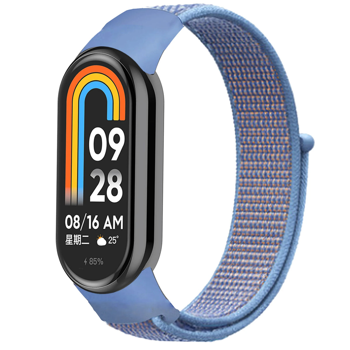 Bracelet à boucle en Nylon pour xiaomi Mi Band 10 9 8, Bracelet de remplacement, pulsera Xiaomi Smart Band 10 9 8 NFC