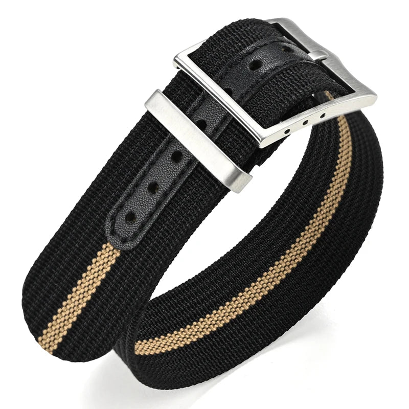 Bracelet de Sport universel en tissu Nylon, 20/22mm, étanche, militaire, pour Seiko Omega, accessoires de Bracelet de montre de l'armée, sans rayures