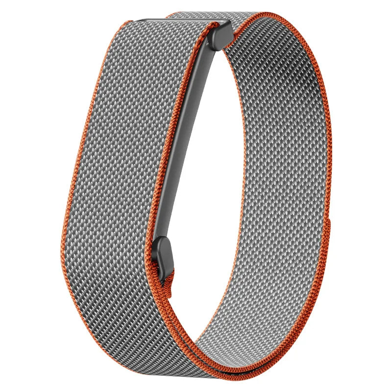 Bracelet de montre en nylon pour Google Fitbit Air, respirant, réglable, bracelet de remplacement sportif, léger, avec boîtier en métal