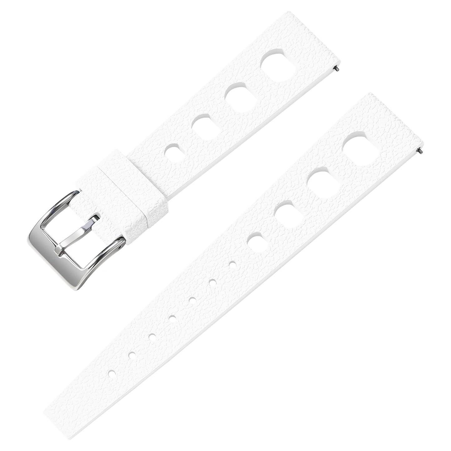 FKM Watch Strap for Omega × Watch/Rolex/IWC Bracelet 20mm 22mm Quick Release Strap Breathable Soft Rubber Watchband