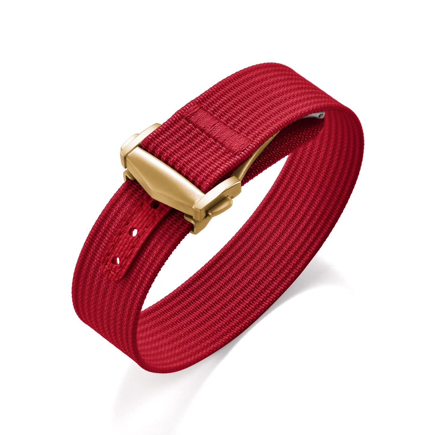 Bracelet de montre en nylon côtelé 18 20 22 mm, bracelet en caoutchouc FKM, boucle pliante, bracelet pour Omega Seiko, accessoires pour femmes et hommes