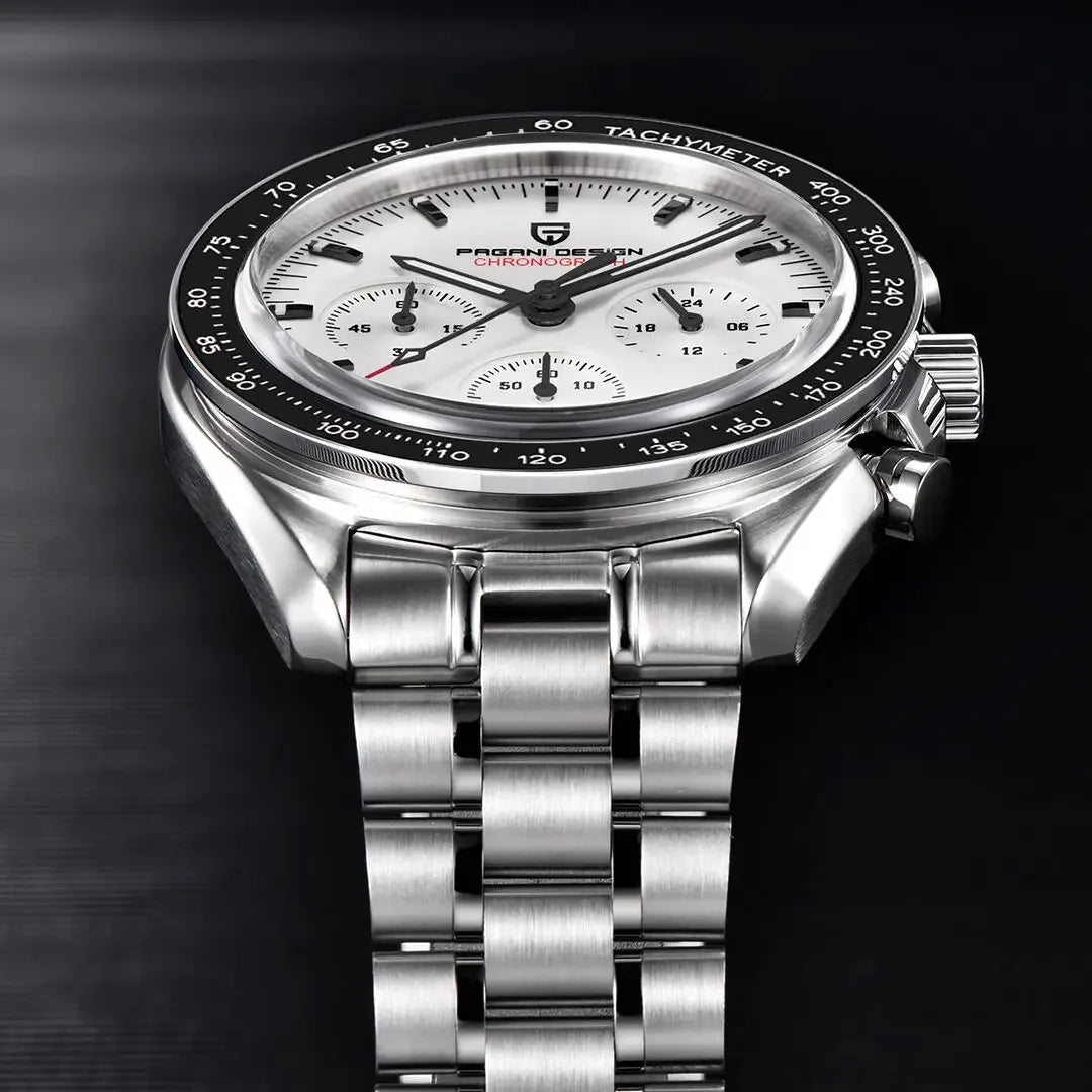 Orologio da uomo 40mm Cronografo al quarzo - PAGANI DS V5 PD1701 Sport AR Sapphire