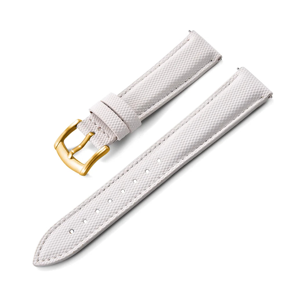 Bracelet de montre en tissu Nylon et Cuir - Universel