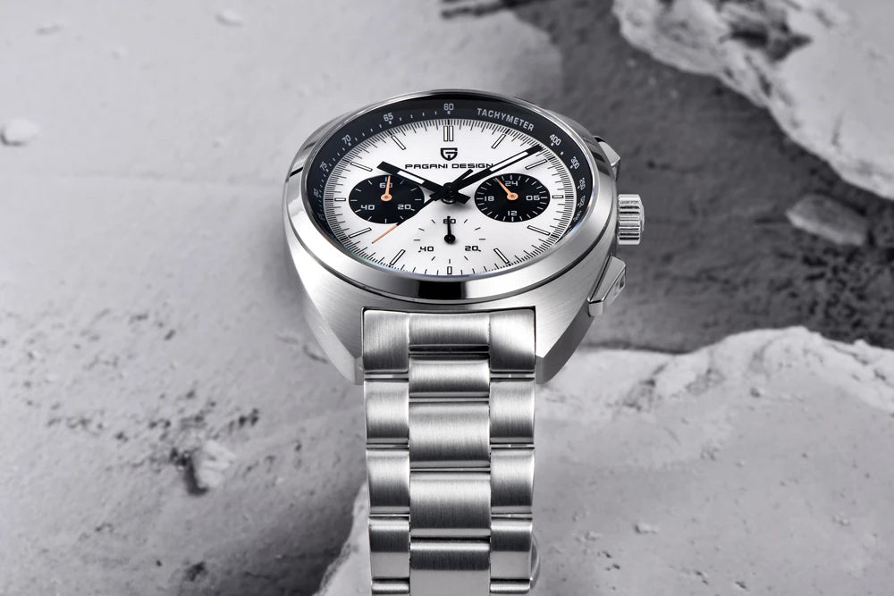 Orologio da uomo 39 mm cronografo al quarzo - PAGANI DS AR Sapphire Retro Sport