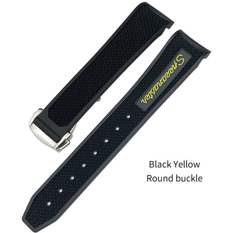 Uhrenarmband aus Naturkautschuk für Herren, Uhrenarmband für Omega Speedmaster Seam84300, weiches Silikon, Moonwatch S, 20 mm, 19 mm, 21 mm, 22 mm, 18 mm