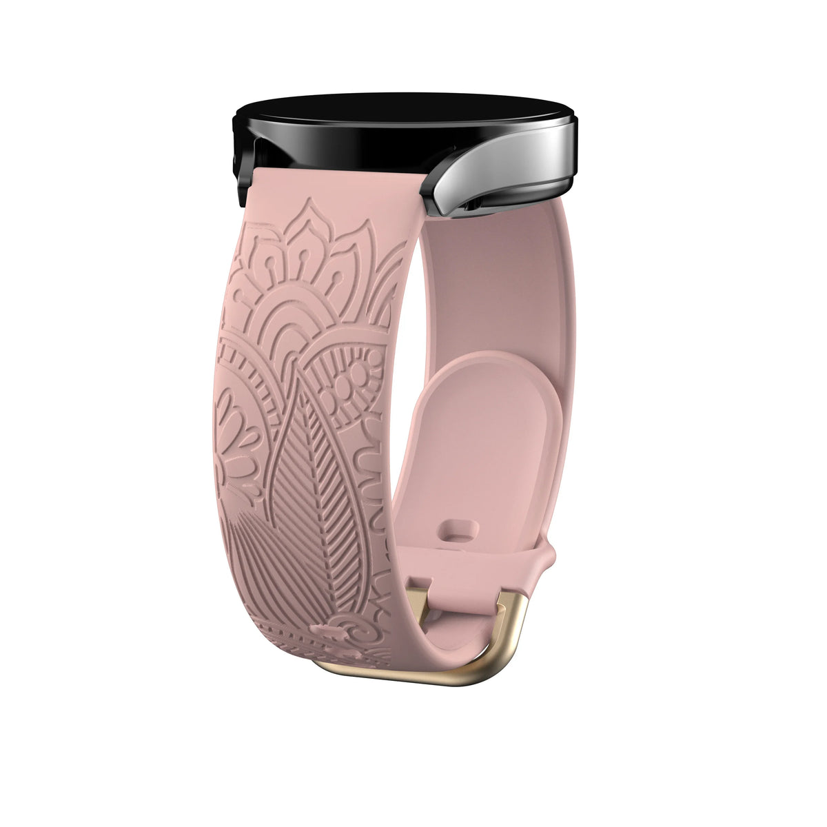 Graviertes Armband 18/20/22mm für Samsung Galaxy Watch 7/6/5/4/FE (40/44mm) Gear S3, klassisches Silikonarmband 43/45mm Active 2