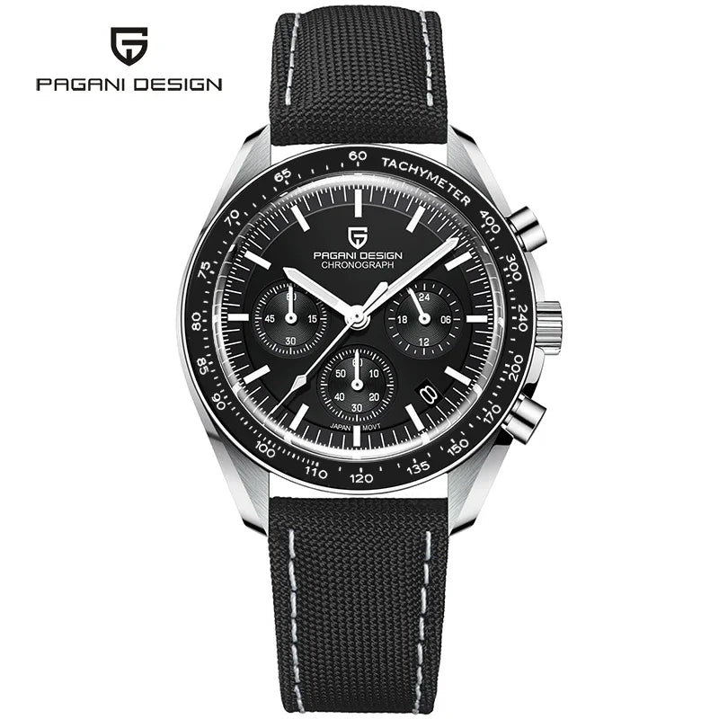 Orologio da uomo 40mm Cronografo al quarzo - PAGANI DS V5 PD1701 Sport AR Sapphire