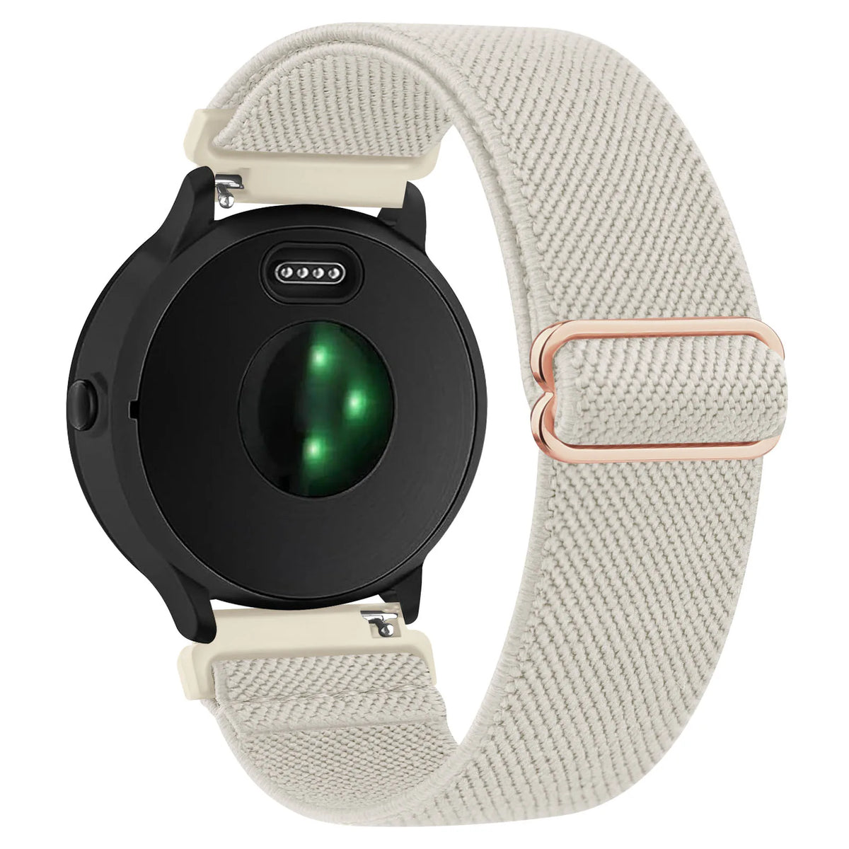 Bracelet en Nylon élastique de 18mm pour Garmin Venu 3S 2s/Vivoactive 4s/Vivomove 3S/Forerunner 265s 255s, Bracelet de Sport